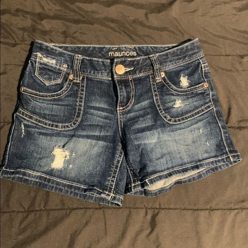 Maurices denim shorts